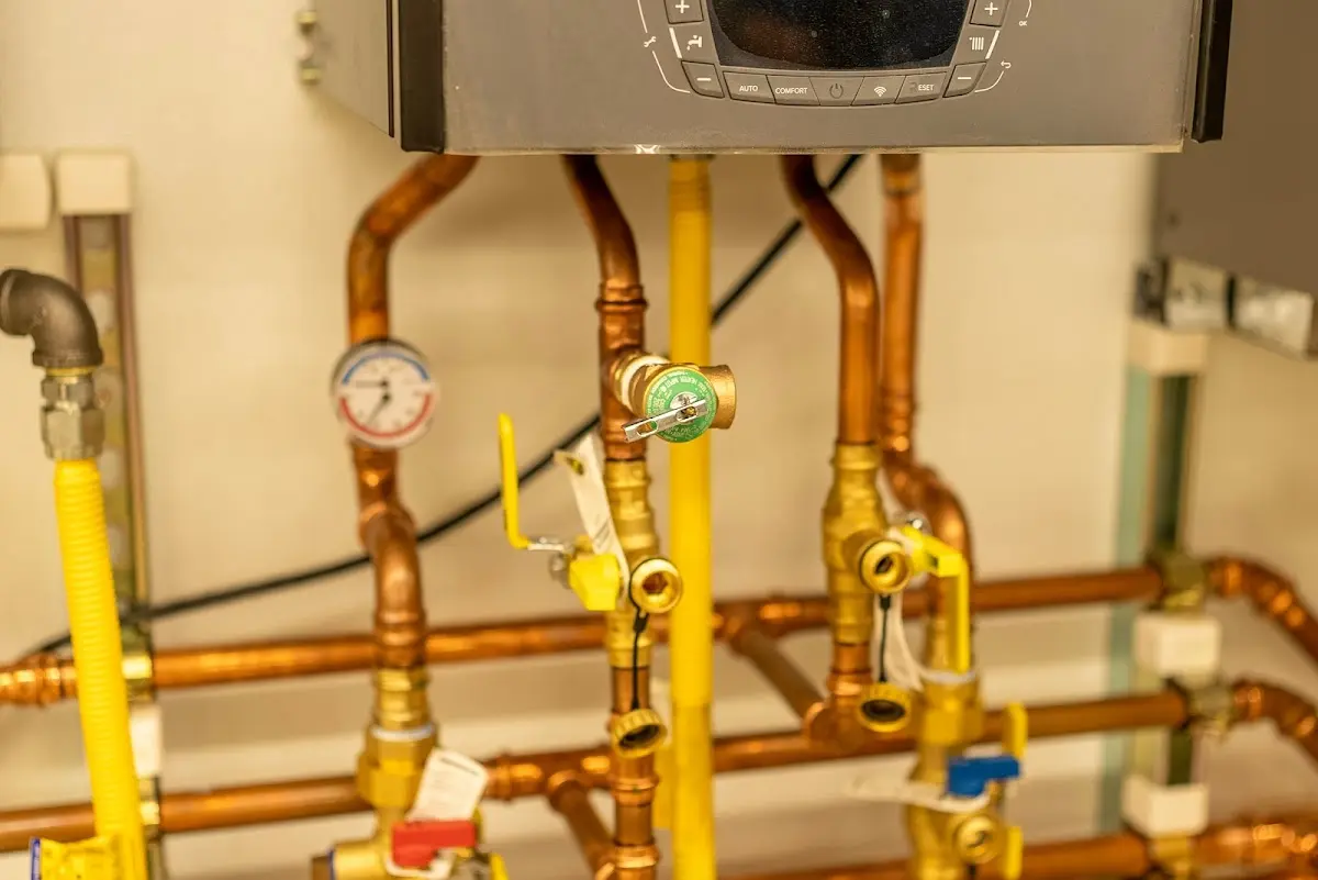 Licensed technician providing Water Heater Installation for a homeowner in Almont